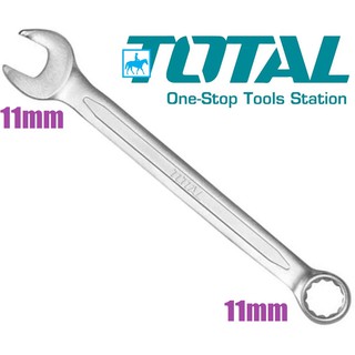 TOTAL Khóa 11 Cờ Lê Vòng Miệng 11mm Dài 152mm CrV TCSPA111