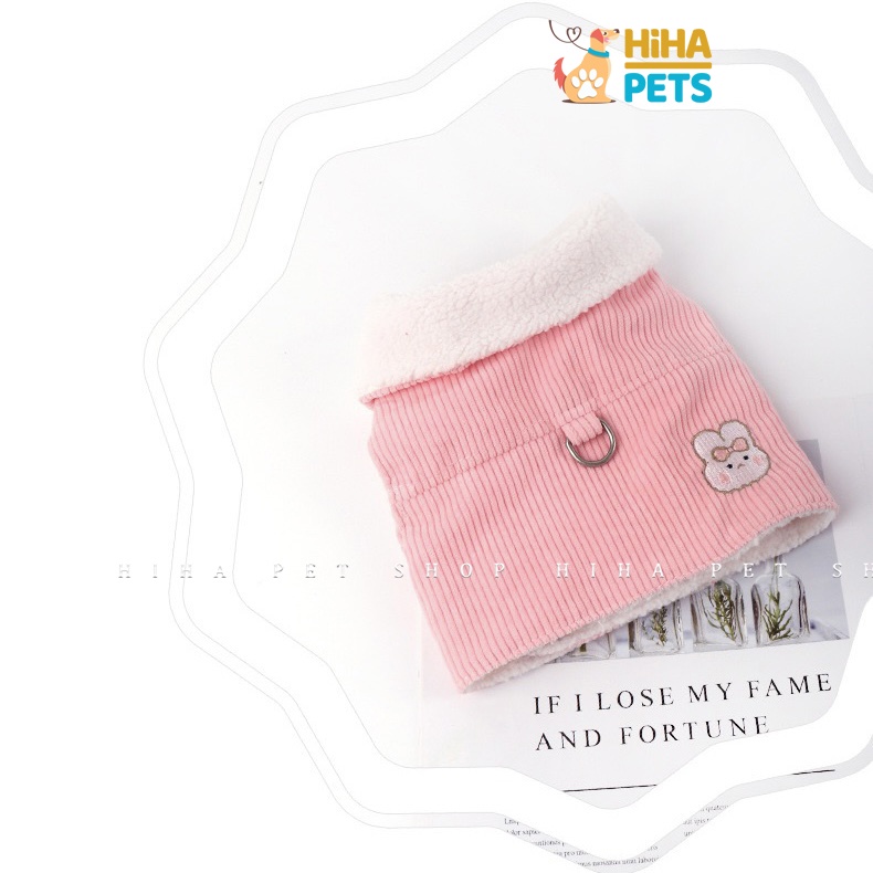 Dây Dắt Chó Mèo Combo Dây Dắt Và Yếm Dành Cho Thú Cưng Dắt Chó Đi Dạo Hàn Quốc Hihapet.