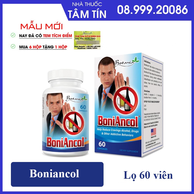 Boniancol- Hỗ Trợ Cai Rượu Hiệu Quả