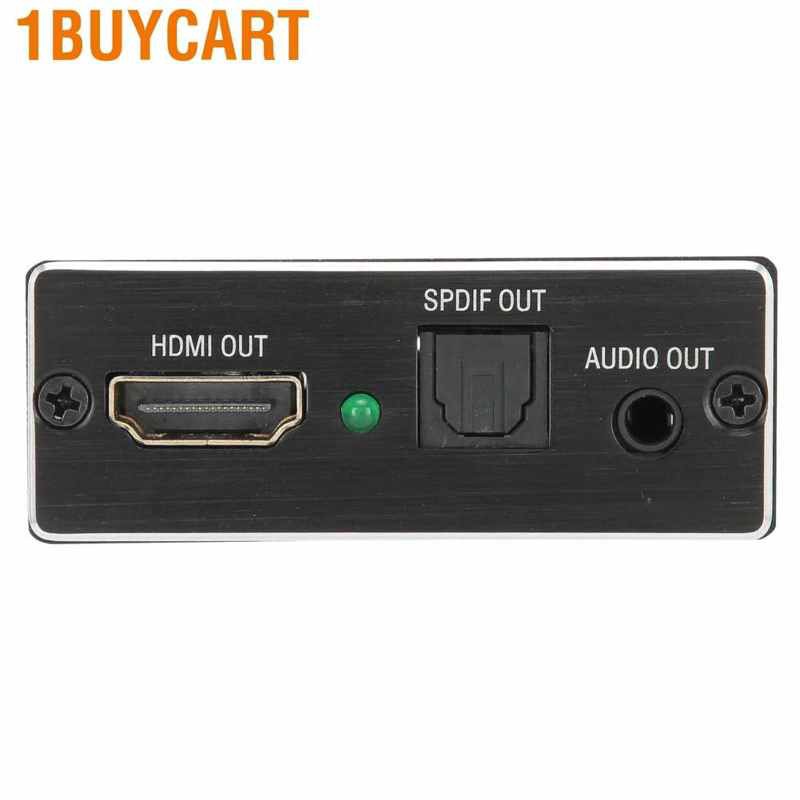 1 Bộ Chuyển Đổi Âm Thanh 4k Hdmi Sang Đầu Ra 3.5mm Hỗ Trợ Spdif 3d