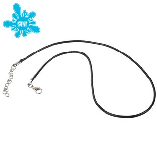 30 dây chuyền vải cotton 2mm + khóa cài
