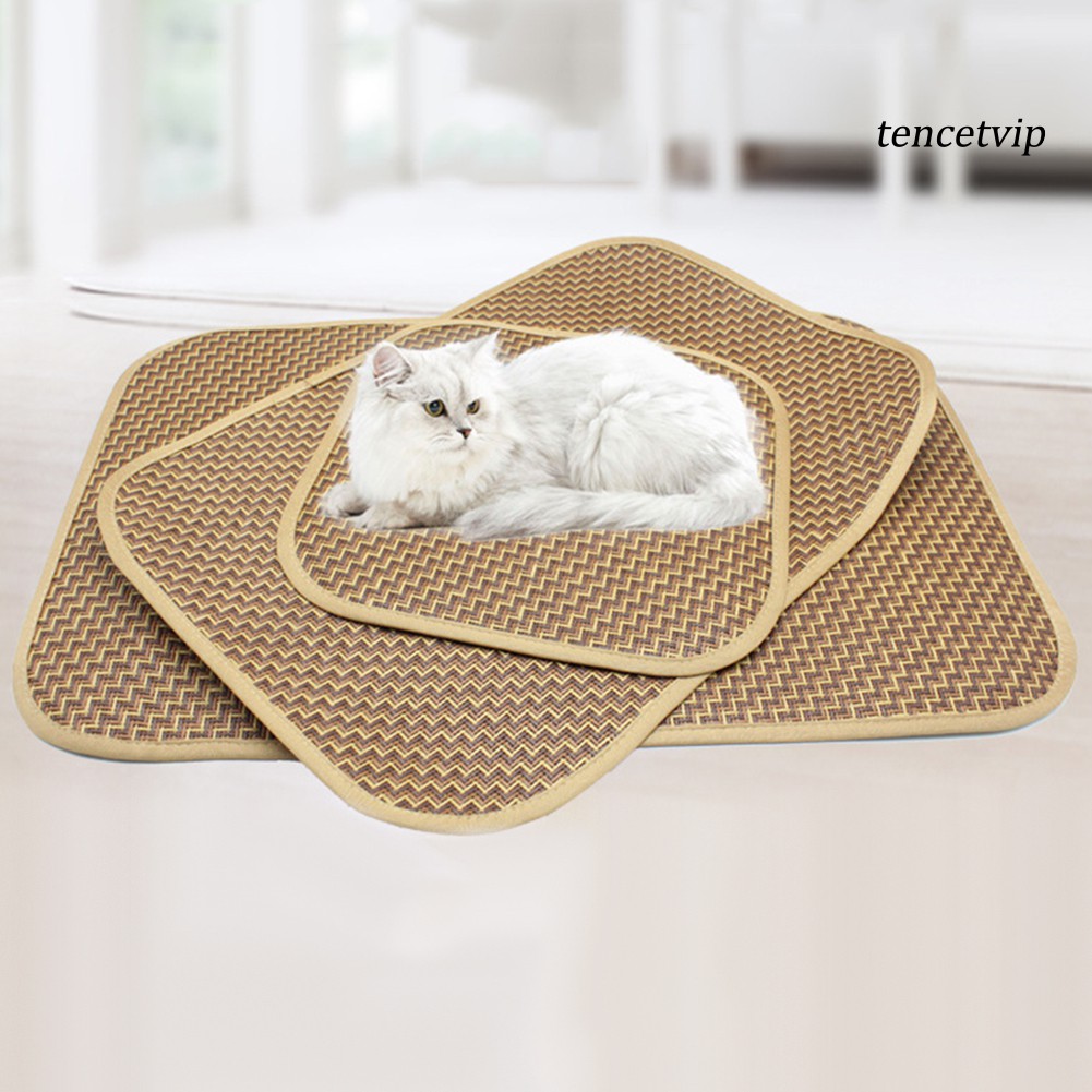Đệm lót đan tre êm ái cho thú cưng