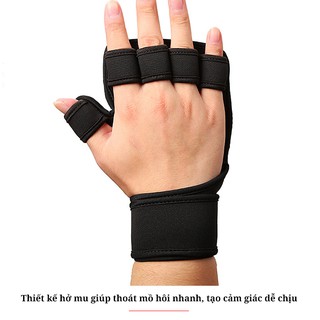 Găng tay hở mu tập thể thao F26