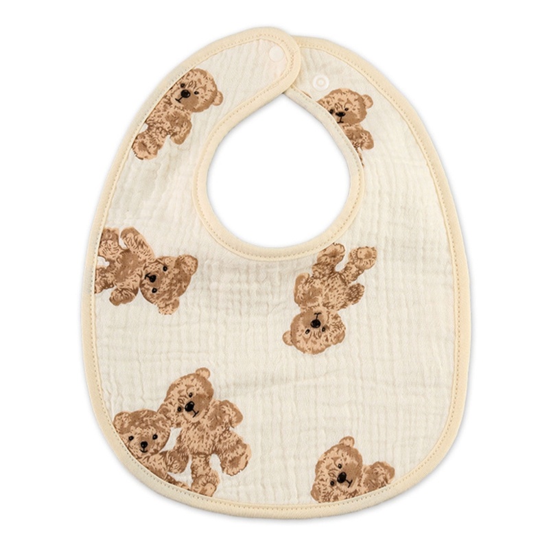 Yếm Ăn Cotton Mềm Mại Dành Cho Các Bé