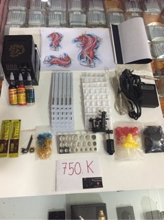 Bộ kit 1 máy xăm Mẫu 01 ( hàng có sẵn)