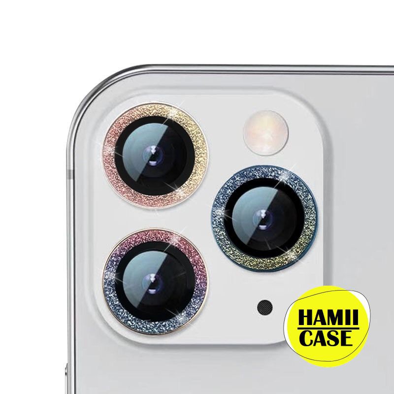 Bộ 3 mắt camera kim cương - Kính Cường Lực Camera Diamond iPhone 12 Pro Max / 12 Pro / 12 / 12 Mini 11/11pro