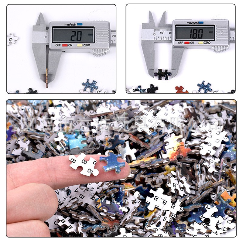 Bộ tranh ghép hình 1000 mảnh Jigsaw Puzzle, Tranh ghép hình bằng giấy kích thước lớn 75*50cm nhiều chủ đề đa dạng