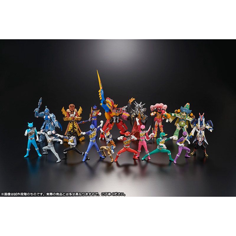 Bộ mô hình HG siêu nhân Kyoryuger