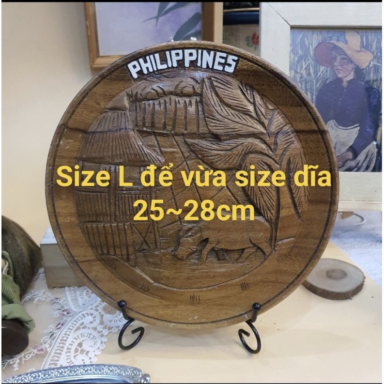 Kê dĩa các loại dùng để trang trí không gian sống