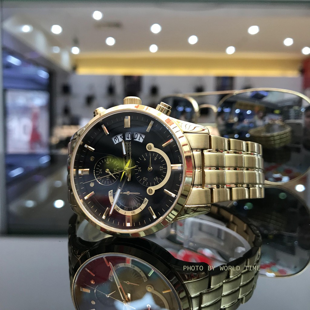 Kính Sapphire Chống Xước , Chống Nước , Chronograph