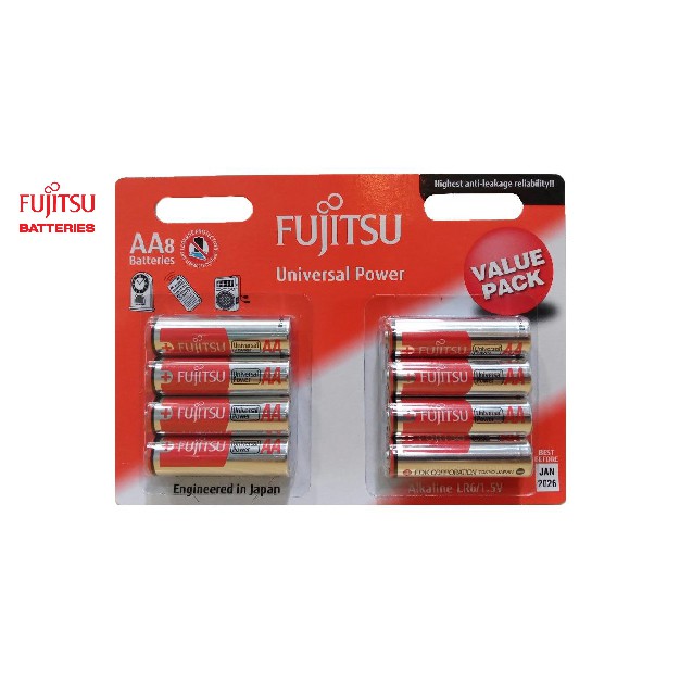 Pin Fujitsu Alkaline LR6  FU-W-FI_AA