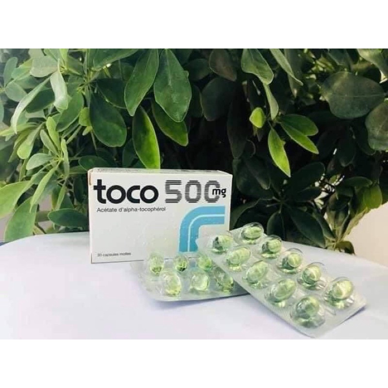 Viên Uống VITAMIN E TOCO 500mg Date 2026