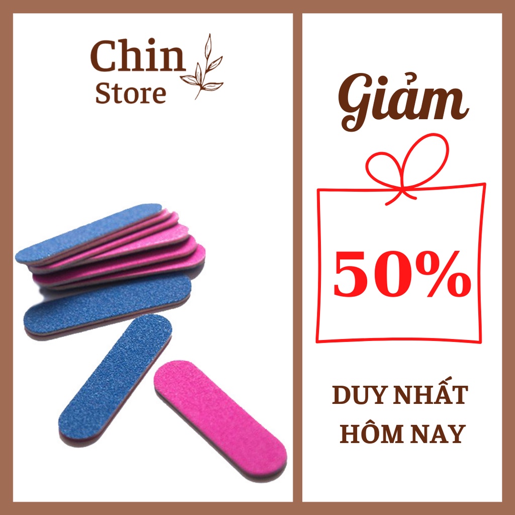 Dũa móng tay mini dũa móng tay giả Nailbox