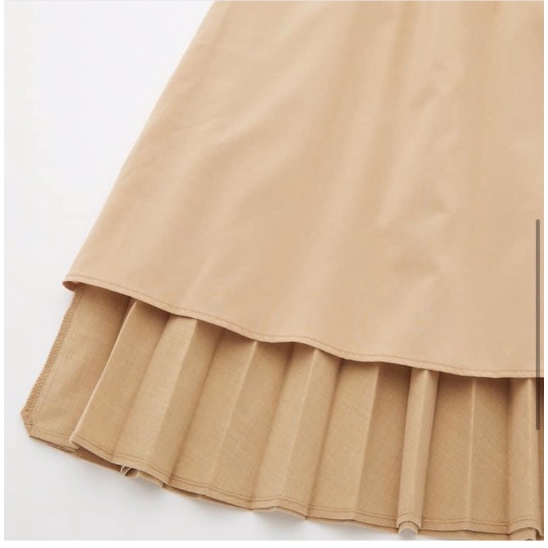 Váy xêp ly uniqlo nhật size 100