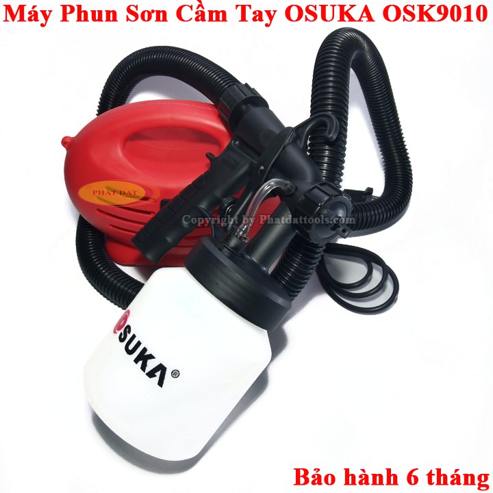 Máy Phun Sơn Dùng Điện Cầm Tay OSUKA 650W-Dung Tích 800ml-Chính Hãng-Bảo Hành 6 Tháng