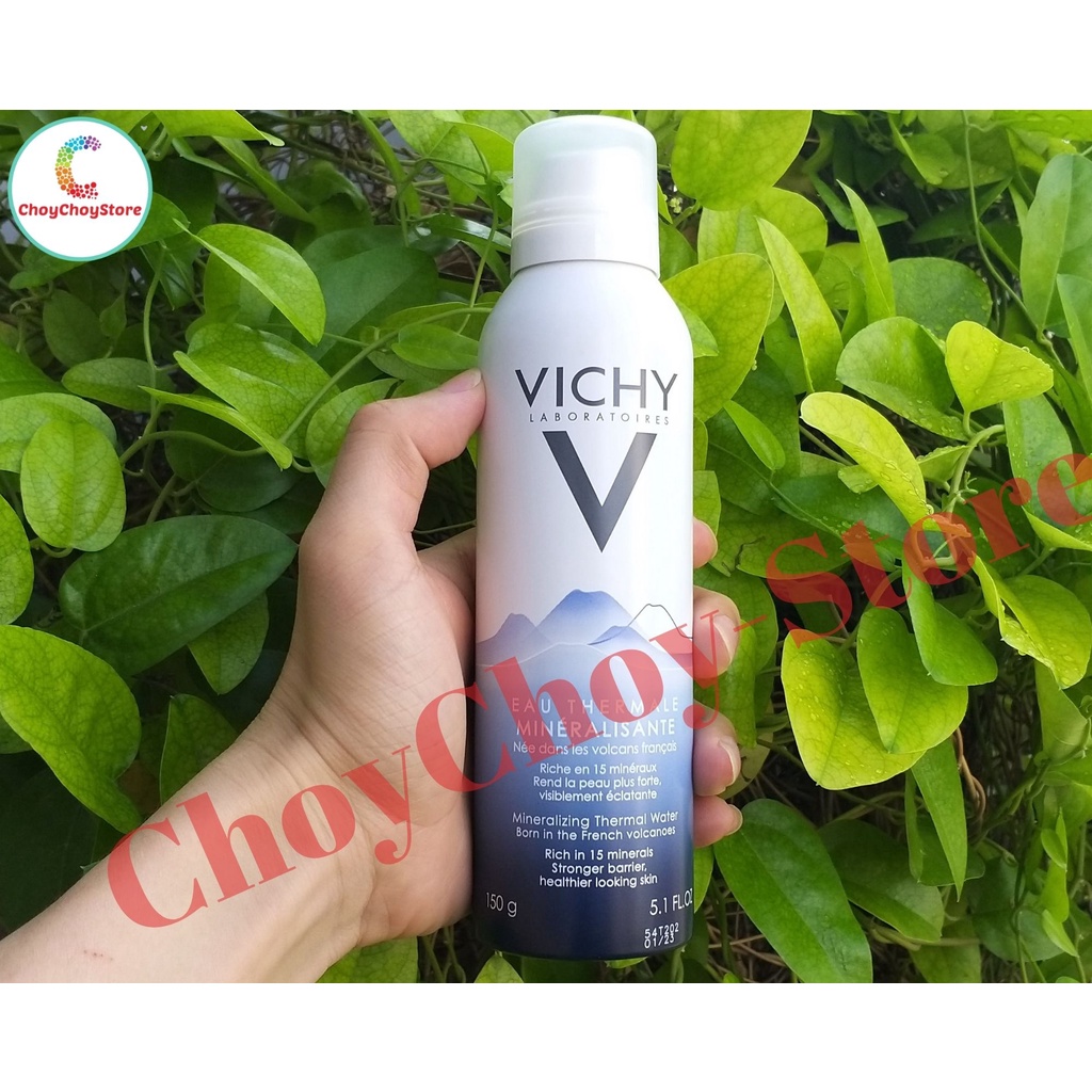 [TEM CTY] Xịt Khoáng Vichy Mineralizing Thermal Water 150mL &amp; 300mL - Nước xịt khoáng dưỡng da