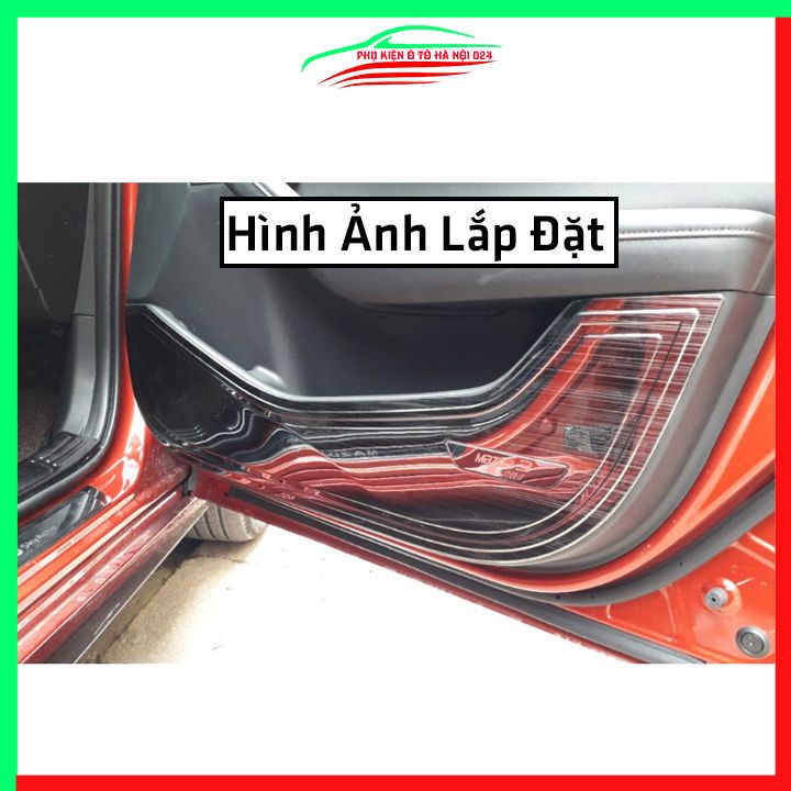 Bộ ốp tapli Mazda 3 2020-2022 vân Titan chống xước va đập khi mở cửa và làm đẹp xe
