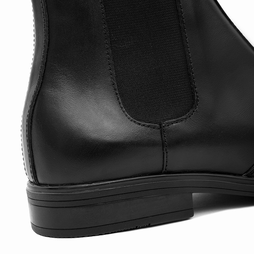 Giày Chelsea Boot Nam ICON DENIM All Black | BigBuy360 - bigbuy360.vn