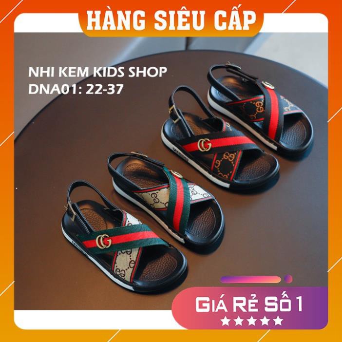 Dép cho bé trai,,Sandan bé trai hàng siêu nhẹ, đế khâu, hàng quảng châu, full hôp