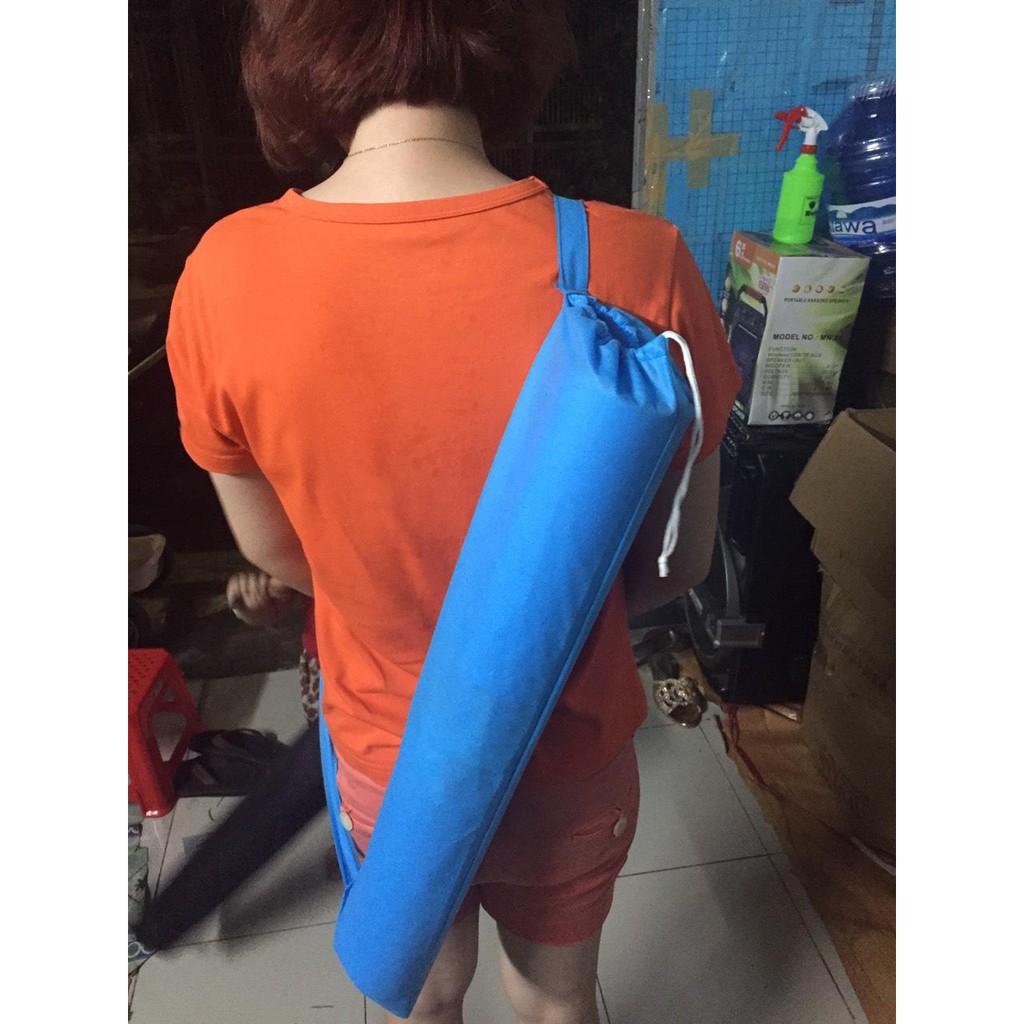 Thảm tập YOGA Đúc Liền 1 Lớp Siêu Bền Tặng Túi  đeo loai 1
