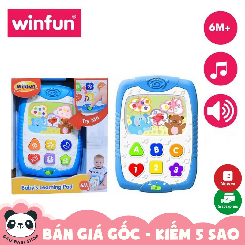 Đồ chơi Ipad học chữ cho bé Winfun 000732 chính hãng