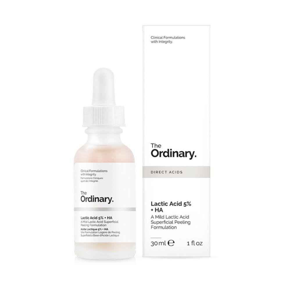 Serum The ordinary Lactic Acid 5% + HA Làm Sáng Và Đều Màu Da