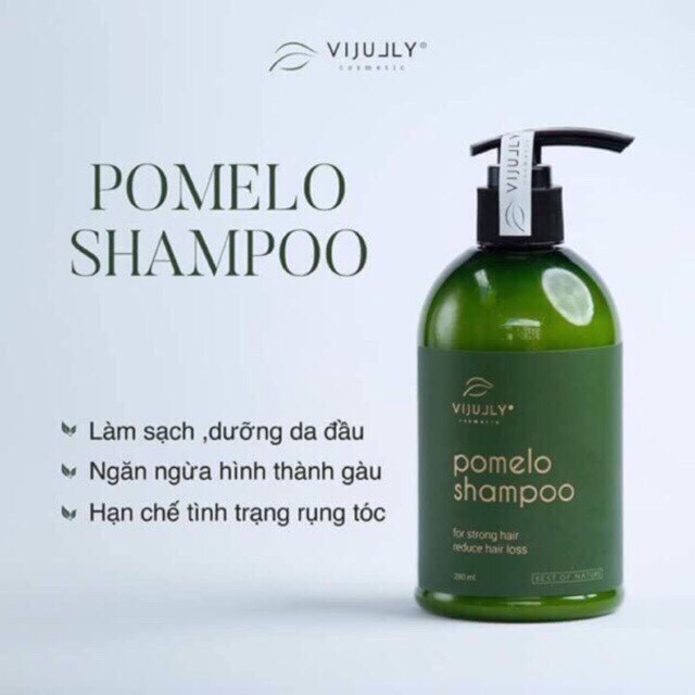 Dầu gội bưởi Vijully Shampoo Pomelo 280ml (Chính hãng cty 100%) | BigBuy360 - bigbuy360.vn