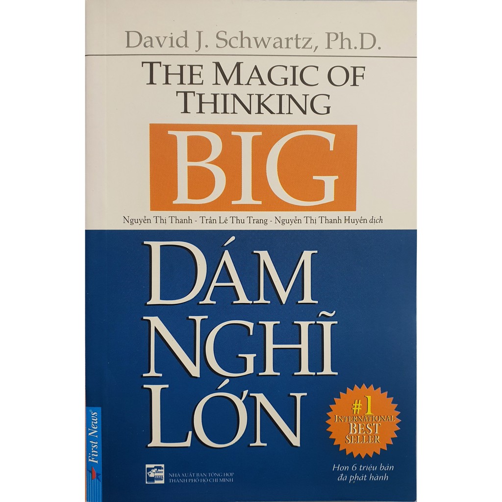Sách – Dám Nghĩ Lớn! (Khổ nhỏ) – David J. Schwartz, Ph.D. – top1shop