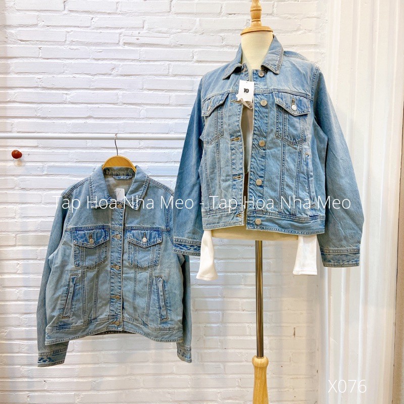 ÁO KHOÁC DENIMS TOPTEN (X076)