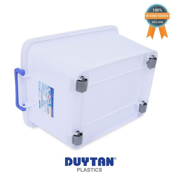 [TIỆN ÍCH ] Thùng Nhựa Duy Tân Có Bánh Xe 55 Lít (67,6 x 45,7 x 25,4 cm) No.748 giúp bảo quả đồ đạc của bạn