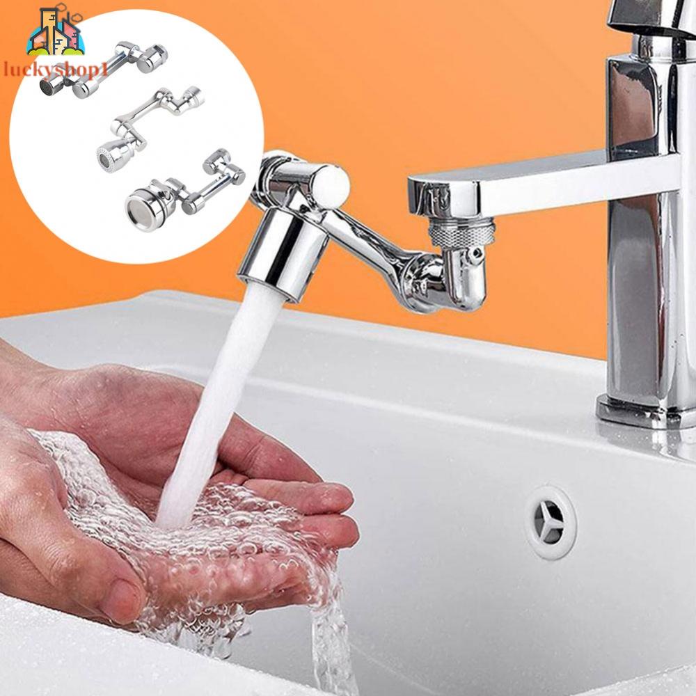 Vòi nước mở rộng lưu vực rửa 1080 Đa chức năng Universal Bubbler Proof Splash Head Rotary Robot Arm Vòi nước