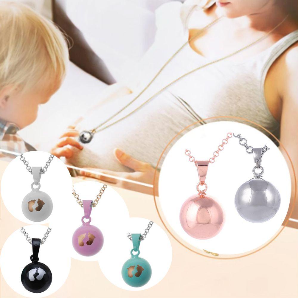 Hộp Nhạc Bóng Tròn Họa Tiết Dấu Chân Thú Vị Dùng Làm Quà Tặng Cho Mẹ Bầu