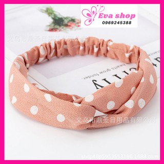 Phụ kiện tóc băng đô turban nữ thắt nút phối màu vintage thời trang hàn quốc dễ thương MS788