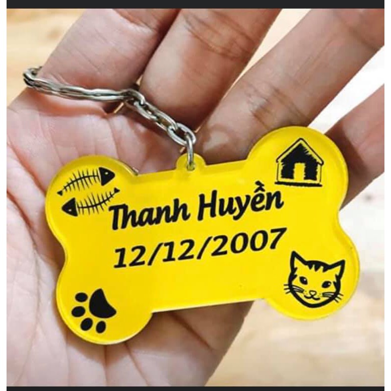 Thẻ tên thú cưng - PET