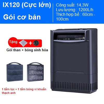 Bộ lọc bể rùa lớn tinh khiết đa năng IX