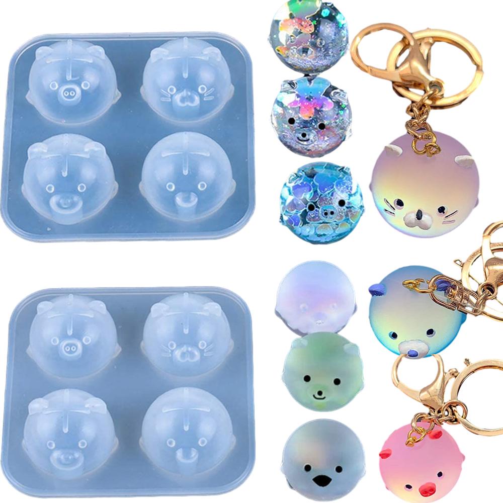 MOCHO Khuôn Silicone Làm Trang Sức Hình Tròn
