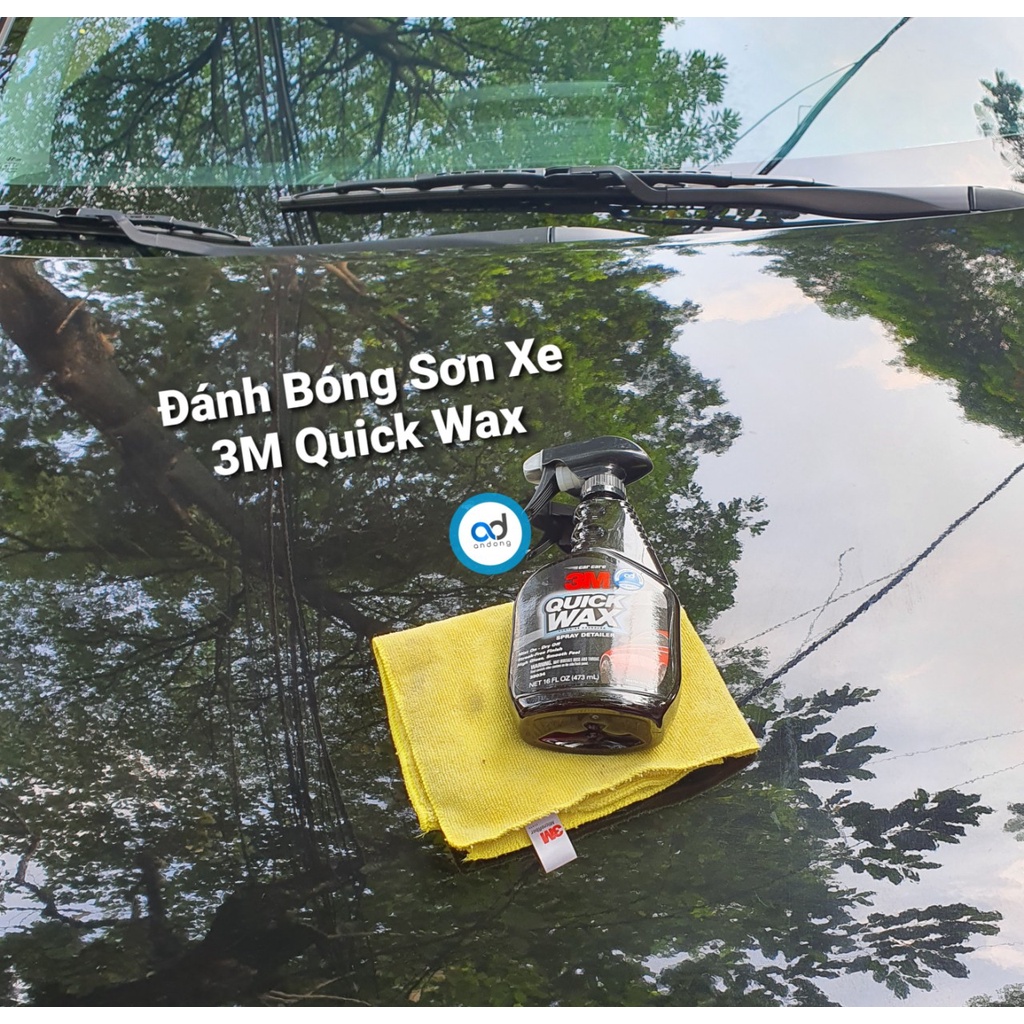 Chai xịt đánh bóng nhanh sơn xe 3M Quick Wax 3M PN 39034