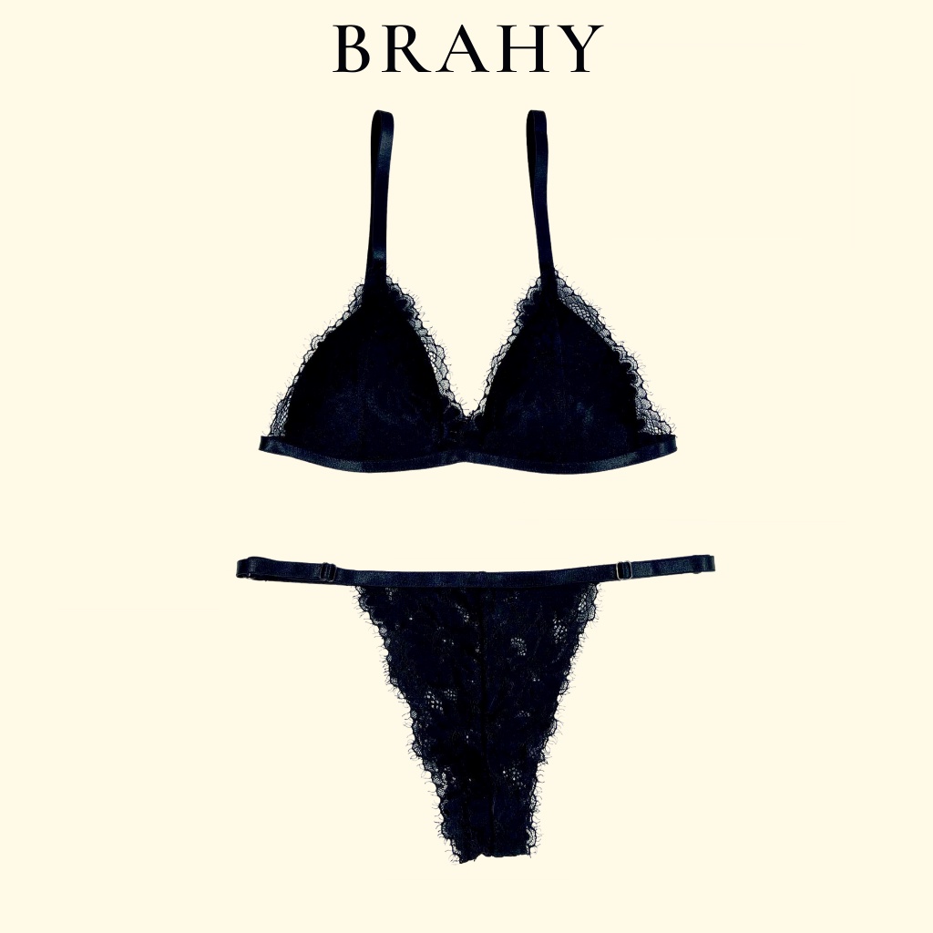 Bộ đồ lót nữ sexy quyến rũ vải ren cao cấp thoáng khí BRAHY 041