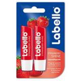 Bộ combo 2 son dưỡng Đức Labello 4.8g x 2 Strawberry Shine Hương dâu