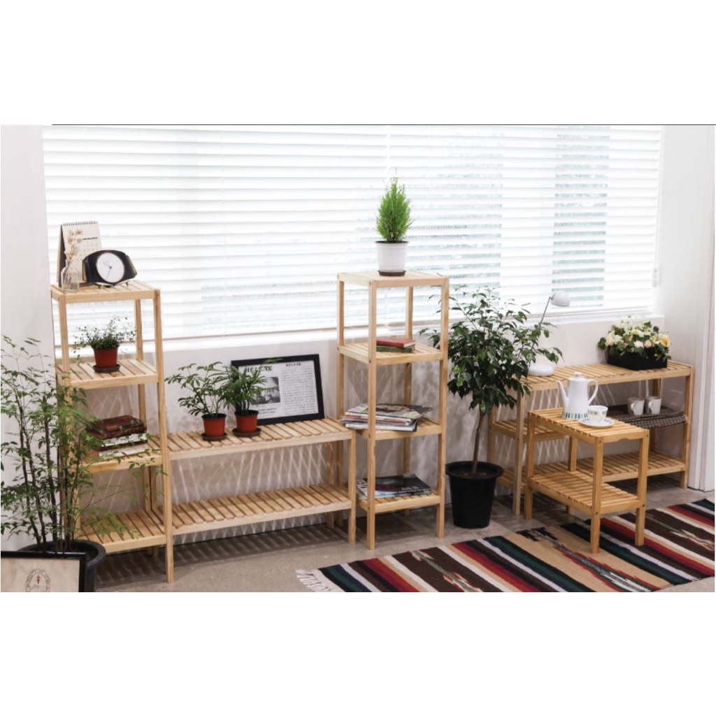 [Mã LIFEBKM1 giảm 10% tối đa 1 triệu đơn từ 500k] Kệ Giày Dép Gỗ Morning House- Dài 50cm x Cao 50cm - 2T500