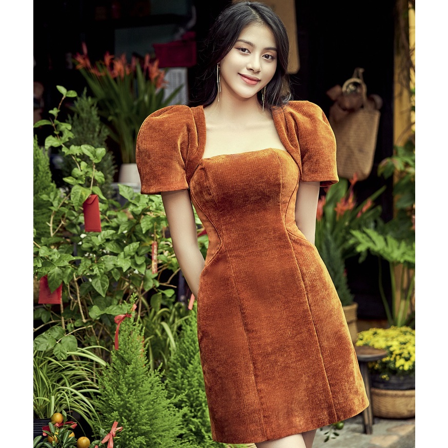 Set áo croptop LOLEM SV221 đầm cúp ngực dáng ôm quyến rũ kèm áo khoác kiểu