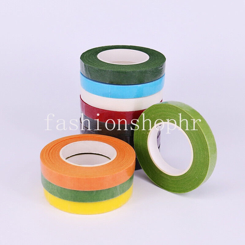 Cuộn Băng Dính 30 Yard 12MM Chuyên Dụng Cho Làm Hoa Giả