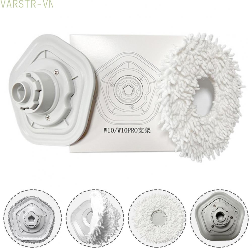 Set giá đỡ lau và miếng lau giặt được mới dành cho rô bốt hút bụi W10