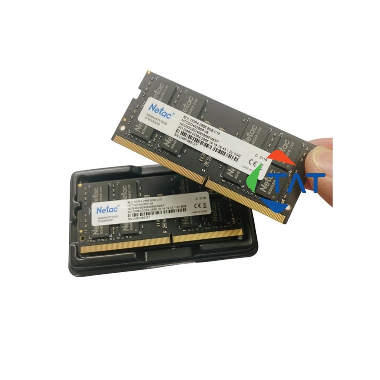 RAM LAPTOP DDR4 8GB Netac Bus 2666MHz Chính Hãng