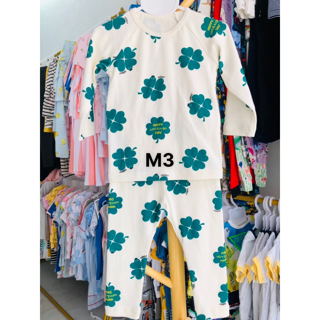 BỘ DÀI TAY THUN COTTON, THUN TĂM ISOOP, ALFONSO XUẤT HÀN BÉ TRAI BÉ GÁI THU ĐÔNG