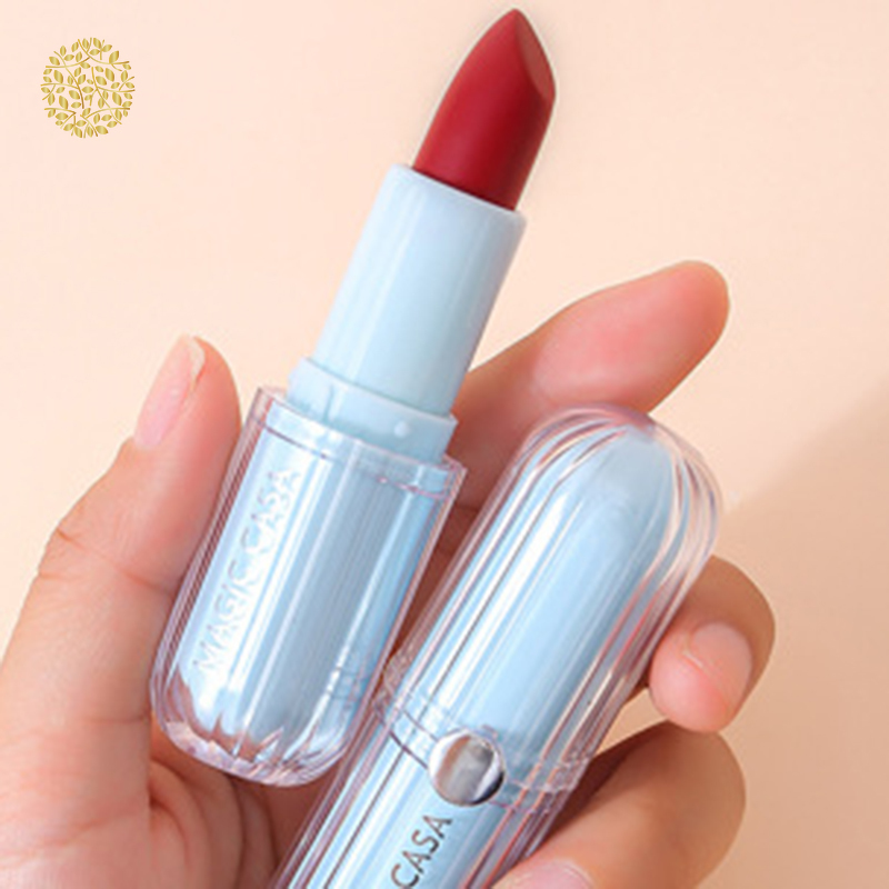 (Hàng Mới Về) Son Lì Trang Điểm Tự Nhiên Màu Sắc Tươi Tắn