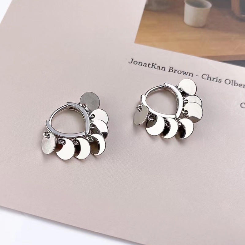 Đôi Khuyên Tai Đính Kim Sa Lấp Lánh Thời Trang Cho Nữ