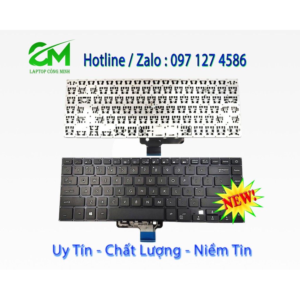 Bàn Phím Laptop Asus x510 s510 x510u S510u X510ua S15 s510ua