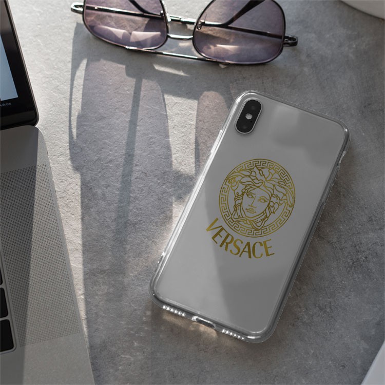 Ốp lưng IP versace ốp điện thoại versace màu vàng sang trọng  dành cho Iphone 5 đến 12 Promax BRD20210306