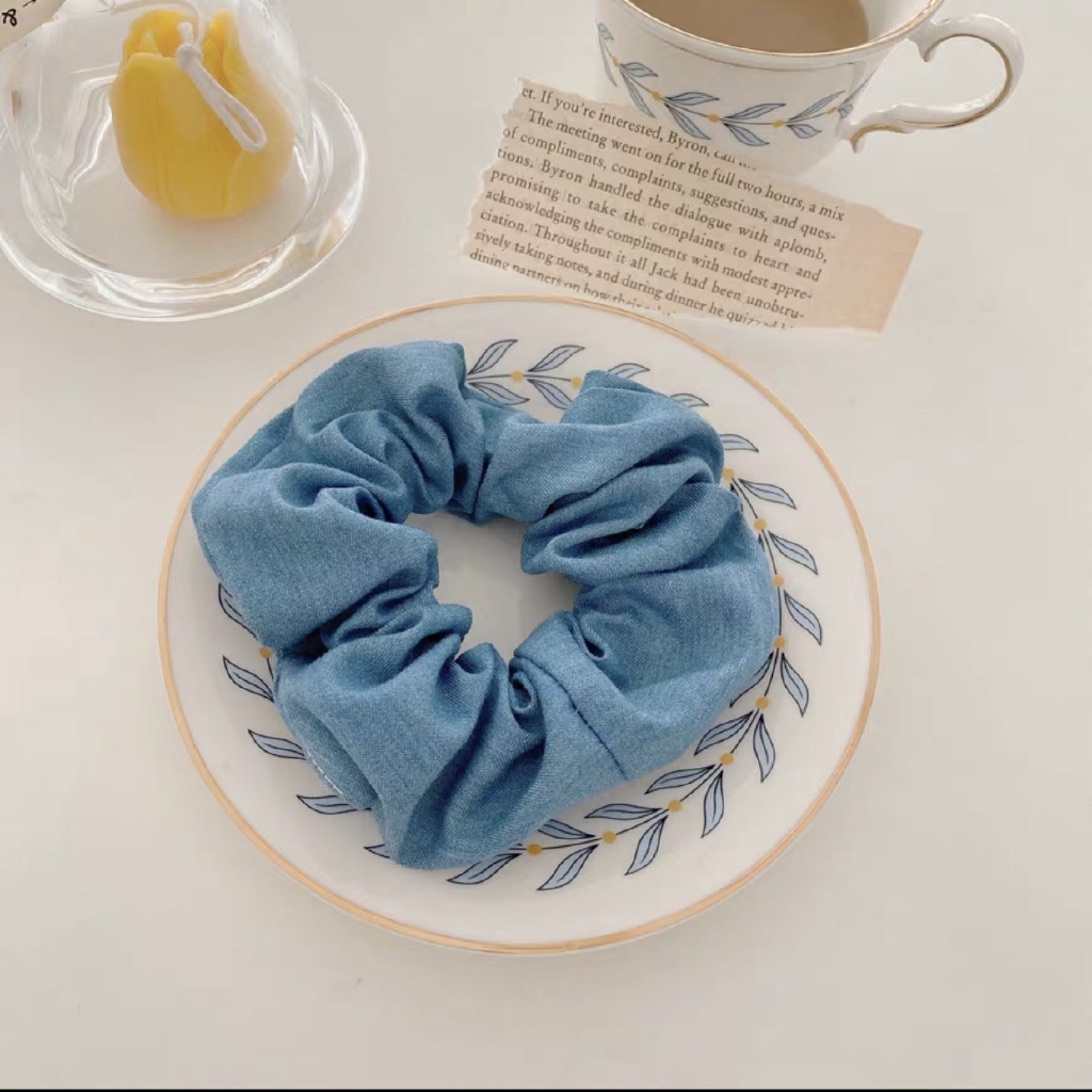 Dây Cột Tóc Hoa Cúc Phong Cách Ngọt Ngào Cho Nữ